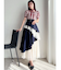 【WEB限定】チュールドッキングフレアスカート