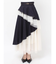 【WEB限定】チュールドッキングフレアスカート