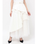 【WEB限定】チュールドッキングフレアスカート