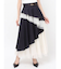 【WEB限定】チュールドッキングフレアスカート