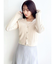 オープンニットカーディガン【セットアップ着用可能】
