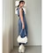 【WEB限定】バックオープンスリットワンピース