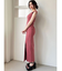 【WEB限定】バックオープンスリットワンピース