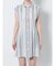 ウエストタックミニシャツワンピース