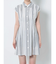 ウエストタックミニシャツワンピース