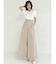 ホースビット付きワイドパンツ