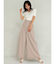 ホースビット付きワイドパンツ
