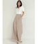 ホースビット付きワイドパンツ