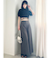 ホースビット付きワイドパンツ