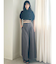 ホースビット付きワイドパンツ