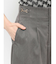 ホースビット付きワイドパンツ