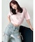 エンブロイダリーロゴTシャツ