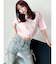 エンブロイダリーロゴTシャツ