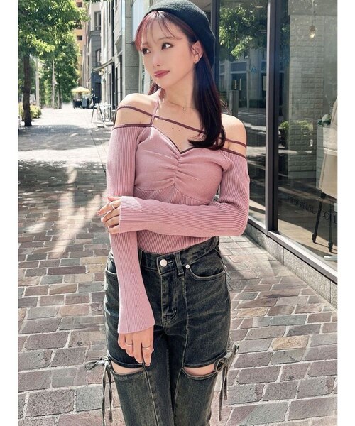 babylclub string top トップス ピンク babylclub string top トップス ピンク babylclub string top トップス