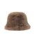 フェイクファーバケットハット