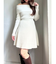 ストラップミニニットワンピース