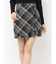 フリンジラップミニスカート