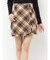 フリンジラップミニスカート
