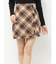 フリンジラップミニスカート