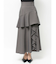 フリルスリットフレアスカート