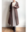 ウールライクロングコート
