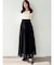 ジャガードフレアスカート