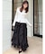 ラッフルシアーロングスカート