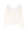 ホイップフリルVネックニット