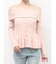 オフショルペプラムニットトップス【セットアップ着用可能】