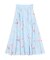【memorif.】フラワーロングフレアスカート