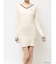 【Ghana】ケーブルニットミニワンピース