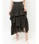ランダムヘムフレアロングスカート
