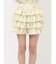 【memorif.】フラワーフリルショートパンツ【セットアップ着用可能】