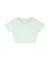エンボスロゴクロップドTシャツ