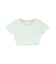 エンボスロゴクロップドTシャツ