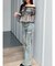 【新色追加】カットアウトリボンデニムパンツ