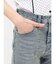 【新色追加】カットアウトリボンデニムパンツ