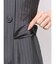 ダブルボタンキャミワンピース