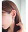 バロックパールハートモチーフピアス