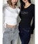 【骨格ウェーブ向け】サイドドロストロングTシャツ