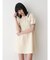 ニットポロミニワンピース