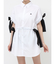 ウエストリボンチュニックシャツ