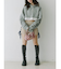 レイヤードショートフーディ