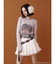 【monchhichi×jouetie】フォトプリントニット