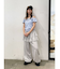 レースドッキングリボントップス