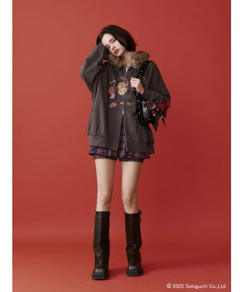 monchhichi×jouetie】ファードッキングZIPフーディ｜ジュエティの通販