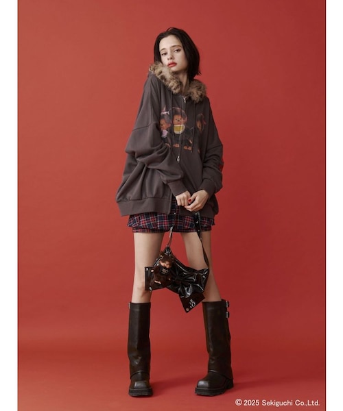 monchhichi×jouetie】ファードッキングZIPフーディ｜ジュエティの通販