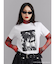【JANIS】Distressed photo print t-shirts【コラボ】