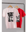 【JANIS】Distressed photo print t-shirts【コラボ】