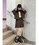 シングルZIPライダースブルゾン【セットアップ対応】